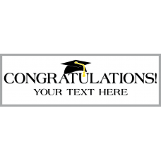 Banner - Congratulations Grad Option A